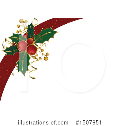 Christmas Holly Clipart #1507651 by dero