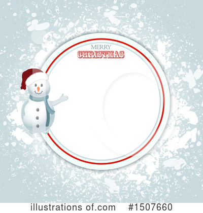 Snowman Clipart #1507660 by elaineitalia