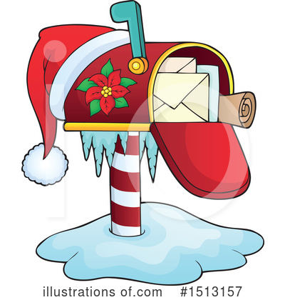 Royalty-Free (RF) Christmas Clipart Illustration by visekart - Stock Sample #1513157