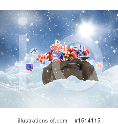 Royalty-Free (RF) Christmas Clipart Illustration by KJ Pargeter - Stock Sample #1514115