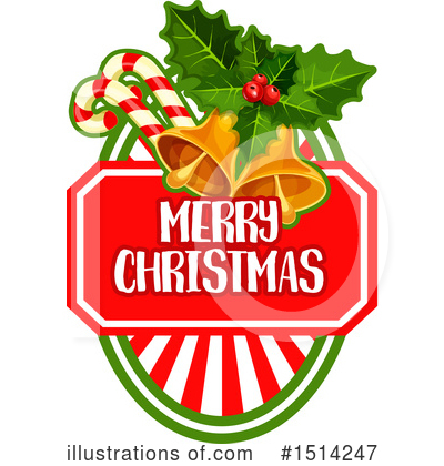 Christmas Bell Clipart #1514247 by Vector Tradition SM
