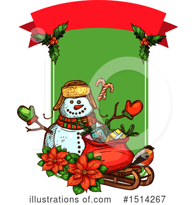Royalty-Free (RF) Christmas Clipart Illustration by Vector Tradition SM - Stock Sample #1514267