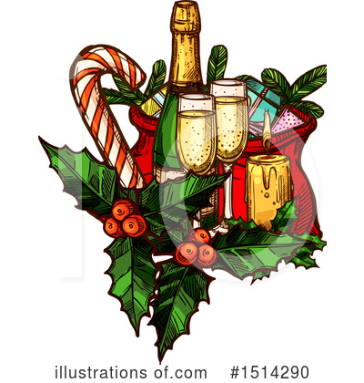 Wine Clipart #1514290 by Vector Tradition SM