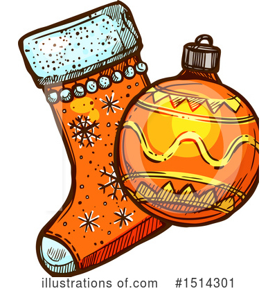 Royalty-Free (RF) Christmas Clipart Illustration by Vector Tradition SM - Stock Sample #1514301