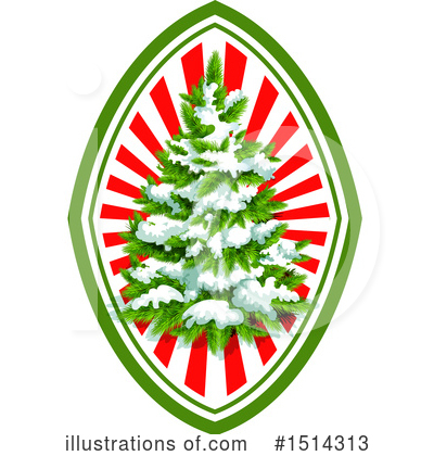 Evergreen Clipart #1514313 by Vector Tradition SM