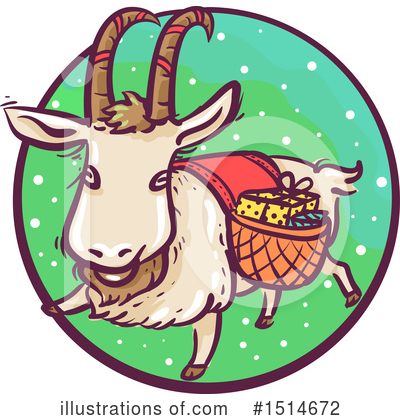 Goat Clipart #1514672 by BNP Design Studio