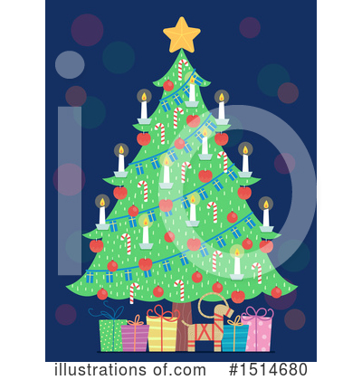 Royalty-Free (RF) Christmas Clipart Illustration by BNP Design Studio - Stock Sample #1514680