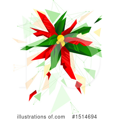 Poinsettia Clipart #1514694 by BNP Design Studio
