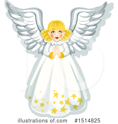 Angel Clipart #1514825 by Vector Tradition SM
