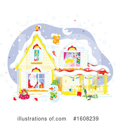 Royalty-Free (RF) Christmas Clipart Illustration by Alex Bannykh - Stock Sample #1608239
