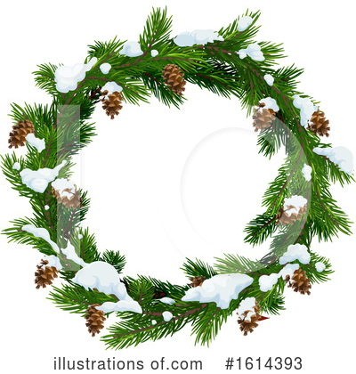 Wreaths Clipart #1614393 by Vector Tradition SM