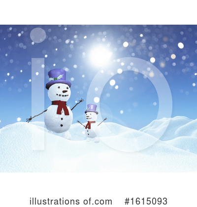 Royalty-Free (RF) Christmas Clipart Illustration by KJ Pargeter - Stock Sample #1615093