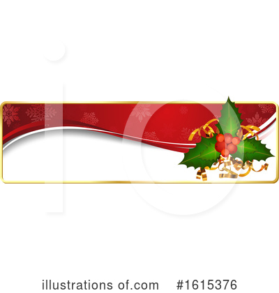 Christmas Holly Clipart #1615376 by dero