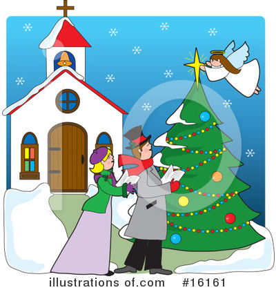 Christmas Tree Clipart #16161 by Maria Bell