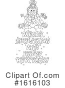 Christmas Clipart #1616103 by Alex Bannykh