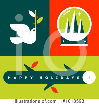 Christmas Tree Clipart #1618593 by elena