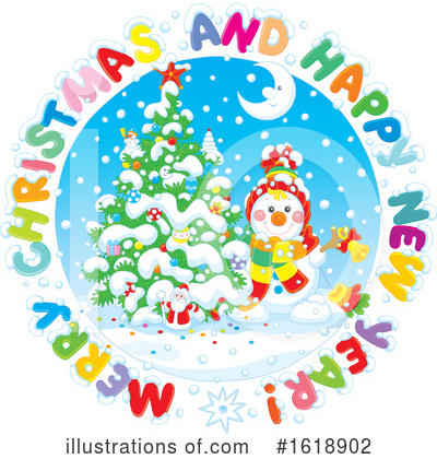 Royalty-Free (RF) Christmas Clipart Illustration by Alex Bannykh - Stock Sample #1618902