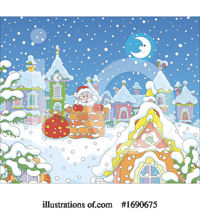 Royalty-Free (RF) Christmas Clipart Illustration by Alex Bannykh - Stock Sample #1690675