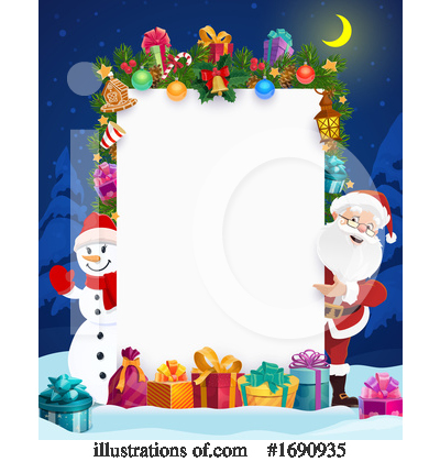Royalty-Free (RF) Christmas Clipart Illustration by Vector Tradition SM - Stock Sample #1690935