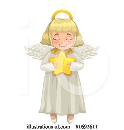 Angel Clipart #1692611 by Vector Tradition SM