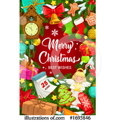 Royalty-Free (RF) Christmas Clipart Illustration by Vector Tradition SM - Stock Sample #1693846