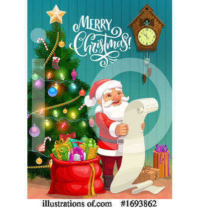 New Year Clipart #1693862 by Vector Tradition SM