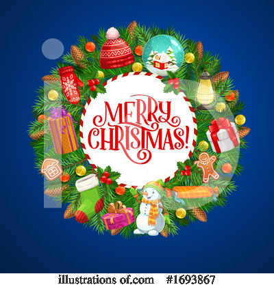 Royalty-Free (RF) Christmas Clipart Illustration by Vector Tradition SM - Stock Sample #1693867