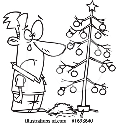 Royalty-Free (RF) Christmas Clipart Illustration by toonaday - Stock Sample #1698640