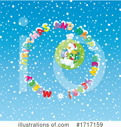Royalty-Free (RF) Christmas Clipart Illustration by Alex Bannykh - Stock Sample #1717159