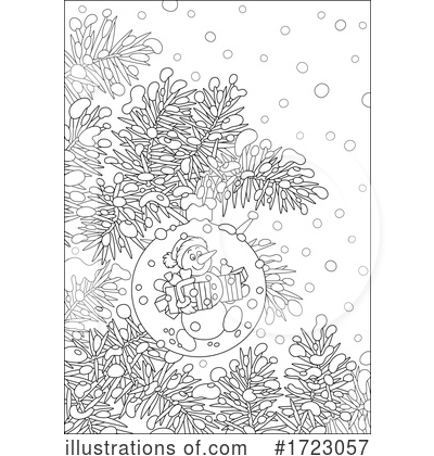 Royalty-Free (RF) Christmas Clipart Illustration by Alex Bannykh - Stock Sample #1723057