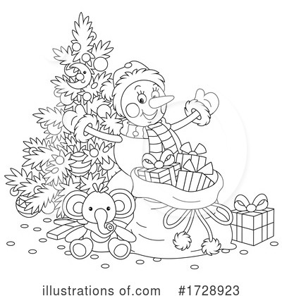 Royalty-Free (RF) Christmas Clipart Illustration by Alex Bannykh - Stock Sample #1728923