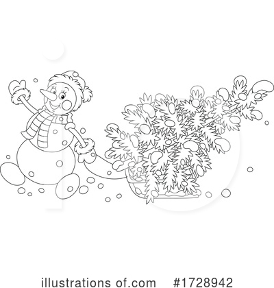 Royalty-Free (RF) Christmas Clipart Illustration by Alex Bannykh - Stock Sample #1728942