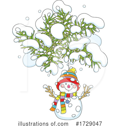 Royalty-Free (RF) Christmas Clipart Illustration by Alex Bannykh - Stock Sample #1729047