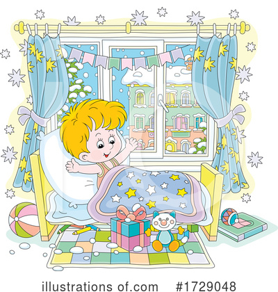 Christmas Gift Clipart #1729048 by Alex Bannykh
