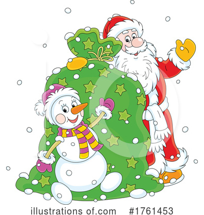Royalty-Free (RF) Christmas Clipart Illustration by Alex Bannykh - Stock Sample #1761453