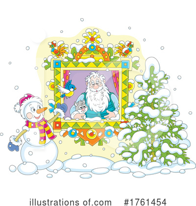 Royalty-Free (RF) Christmas Clipart Illustration by Alex Bannykh - Stock Sample #1761454
