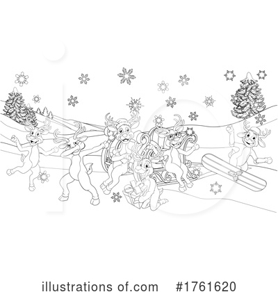 Royalty-Free (RF) Christmas Clipart Illustration by AtStockIllustration - Stock Sample #1761620