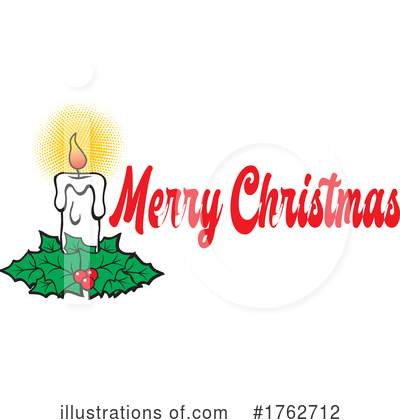 Christmas Candle Clipart #1762712 by Johnny Sajem