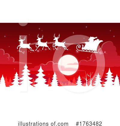 Christmas Background Clipart #1763482 by Vector Tradition SM