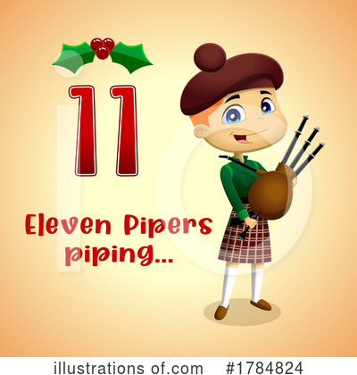 Piper Clipart #1784824 by Hit Toon