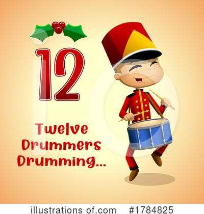 Drummer Clipart #1784825 by Hit Toon