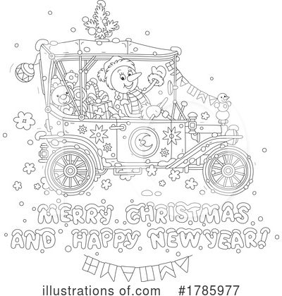 Royalty-Free (RF) Christmas Clipart Illustration by Alex Bannykh - Stock Sample #1785977