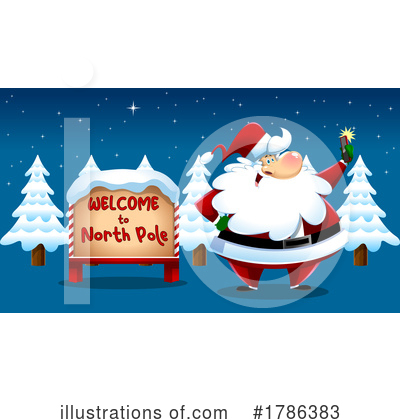 North Pole Clipart #1786383 by Hit Toon