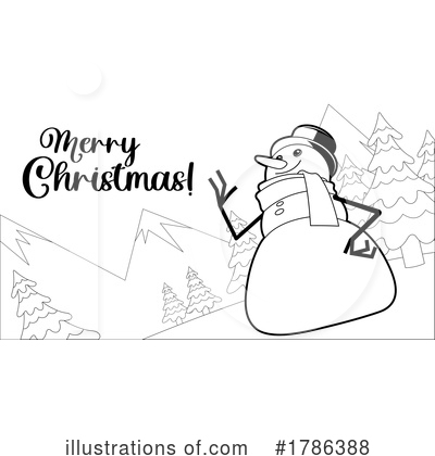 Royalty-Free (RF) Christmas Clipart Illustration by Hit Toon - Stock Sample #1786388