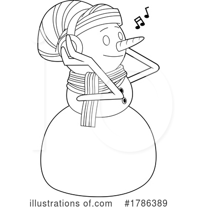 Royalty-Free (RF) Christmas Clipart Illustration by Hit Toon - Stock Sample #1786389