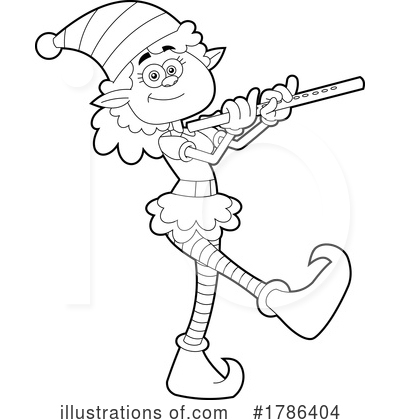 Elf Clipart #1786404 by Hit Toon