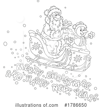 Royalty-Free (RF) Christmas Clipart Illustration by Alex Bannykh - Stock Sample #1786650