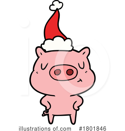 Royalty-Free (RF) Christmas Clipart Illustration by lineartestpilot - Stock Sample #1801846
