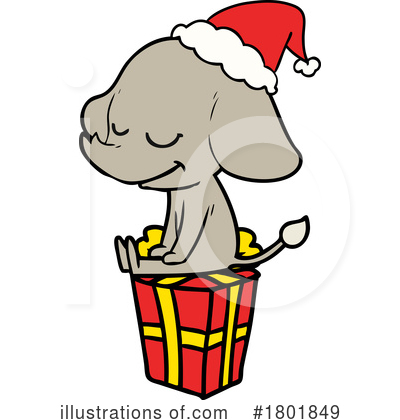 Christmas Gift Clipart #1801849 by lineartestpilot