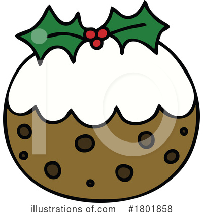 Pudding Clipart #1801858 by lineartestpilot